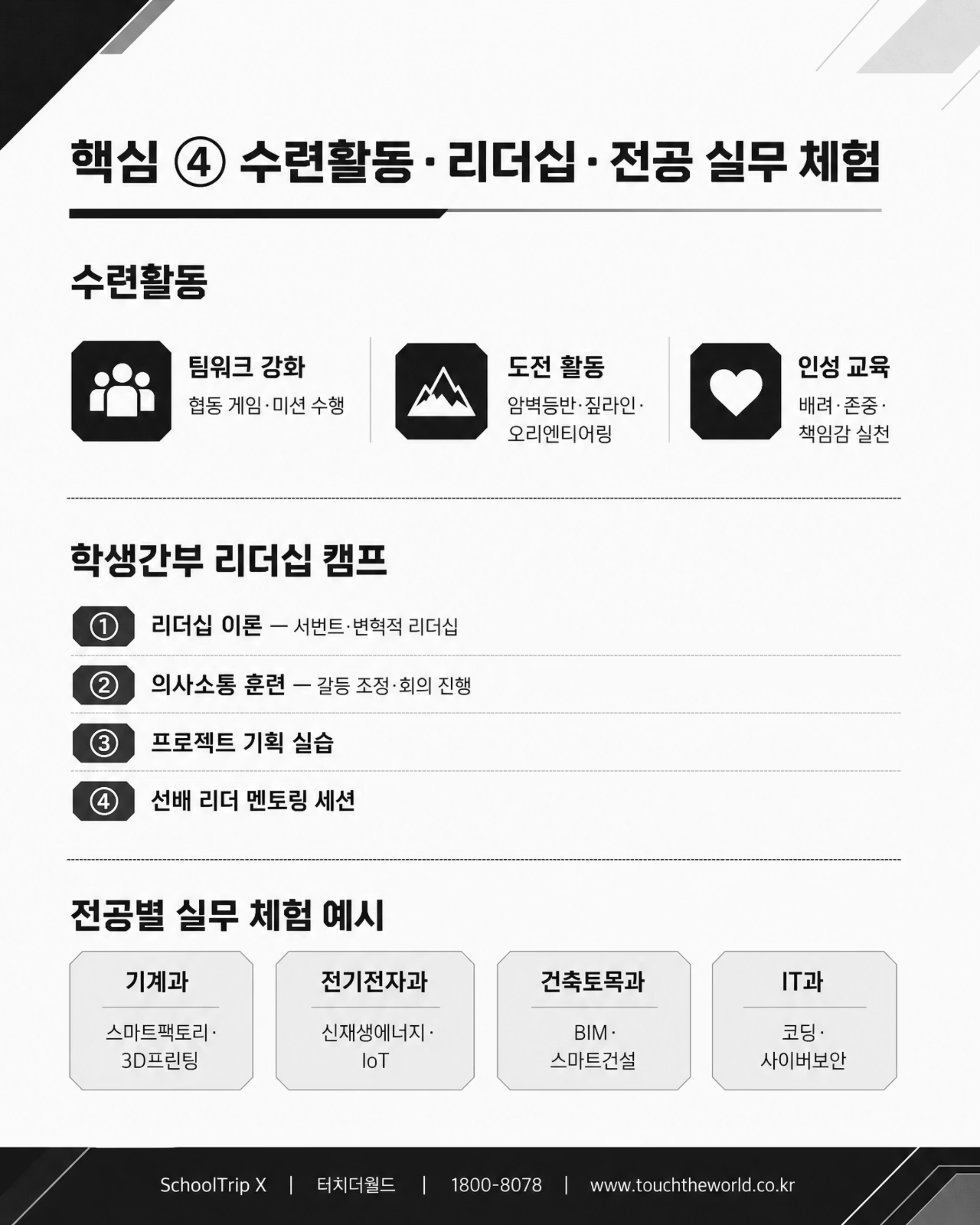 학교는 안심하고, 학생은 성장하는 — 2026-27 특성화고 미래형 교육여행 6/10