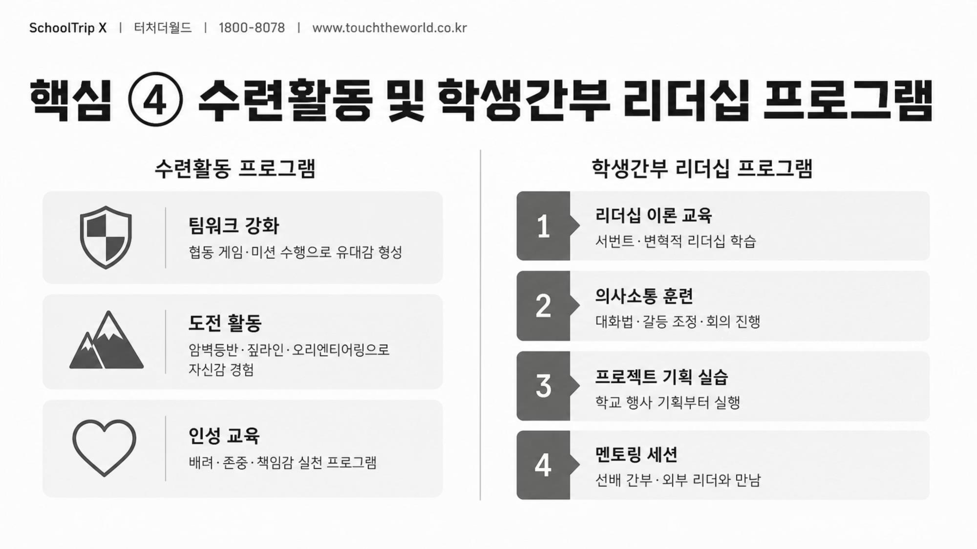 학교는 안심하고, 학생은 성장하는 — 2026-27 특성화고 미래형 교육여행 완전가이드 19/20