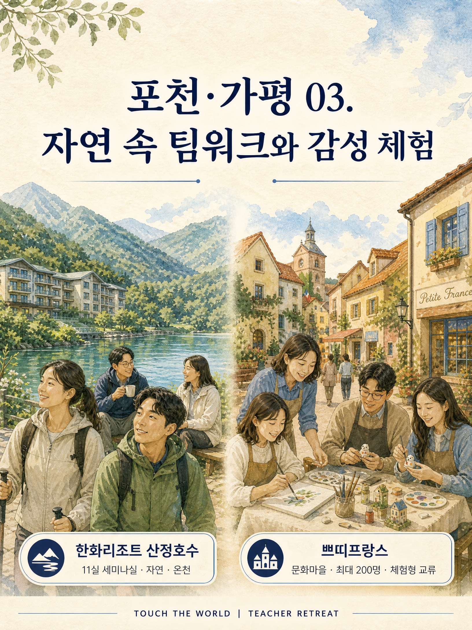 2026/27 선생님들을 위한 교직원 연수 1박 2일 — 추천 숙소 및 서비스 안내 6/6
