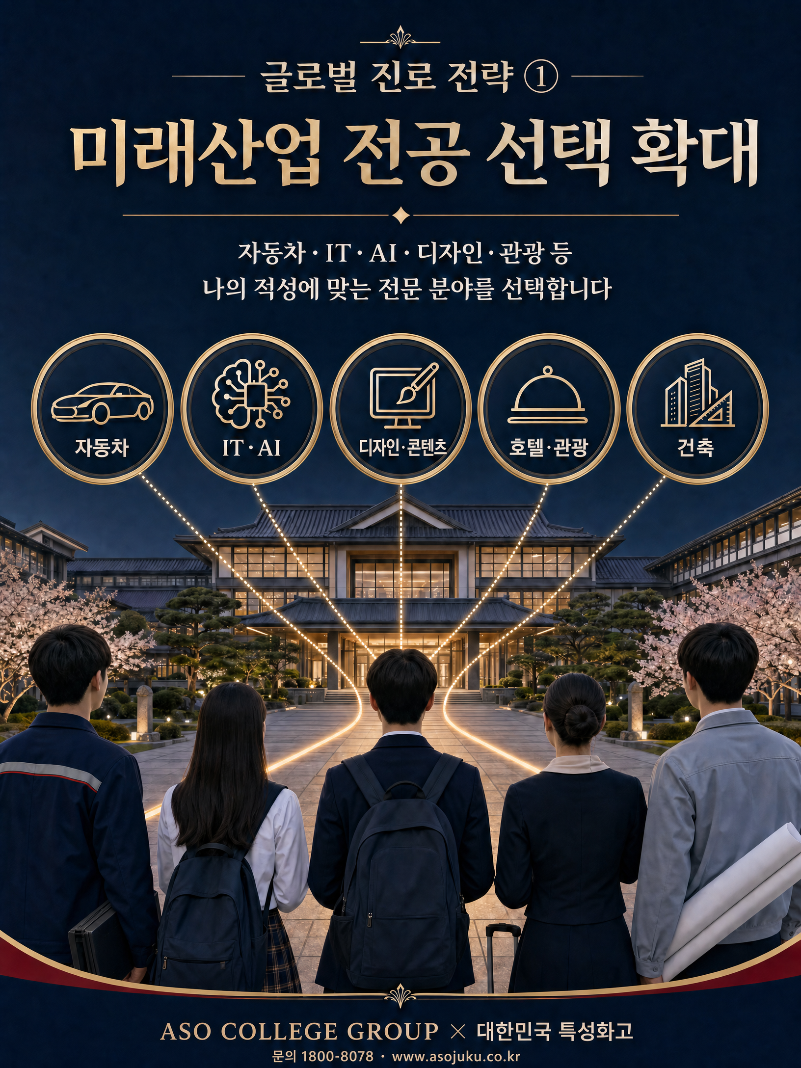 2026 특성화고 일본 유학 글로벌 전략 — ASO College Group MOU 협약 혜택 8/10