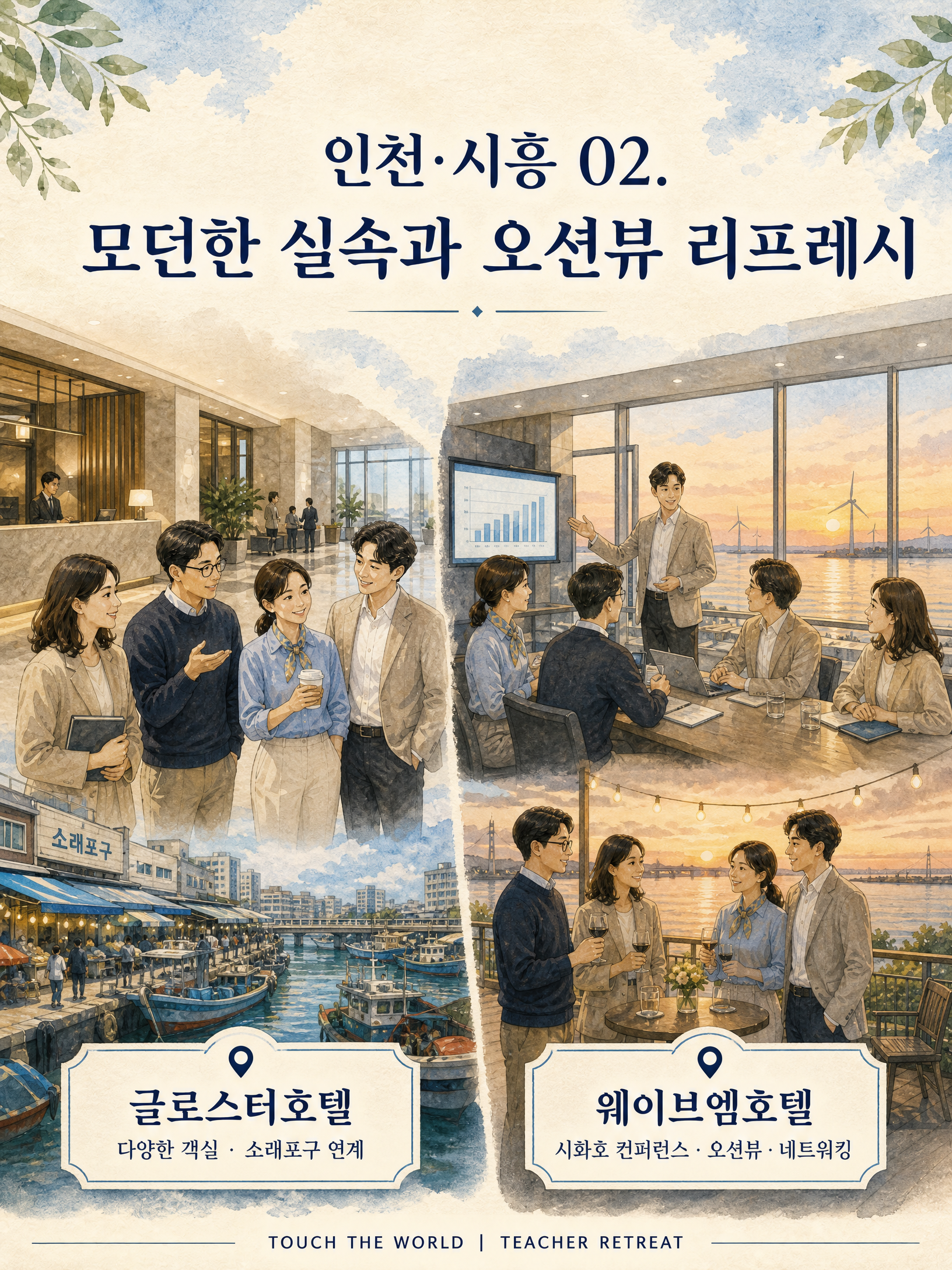 2026/27 선생님들을 위한 교직원 연수 1박 2일 — 추천 숙소 및 서비스 안내 5/6