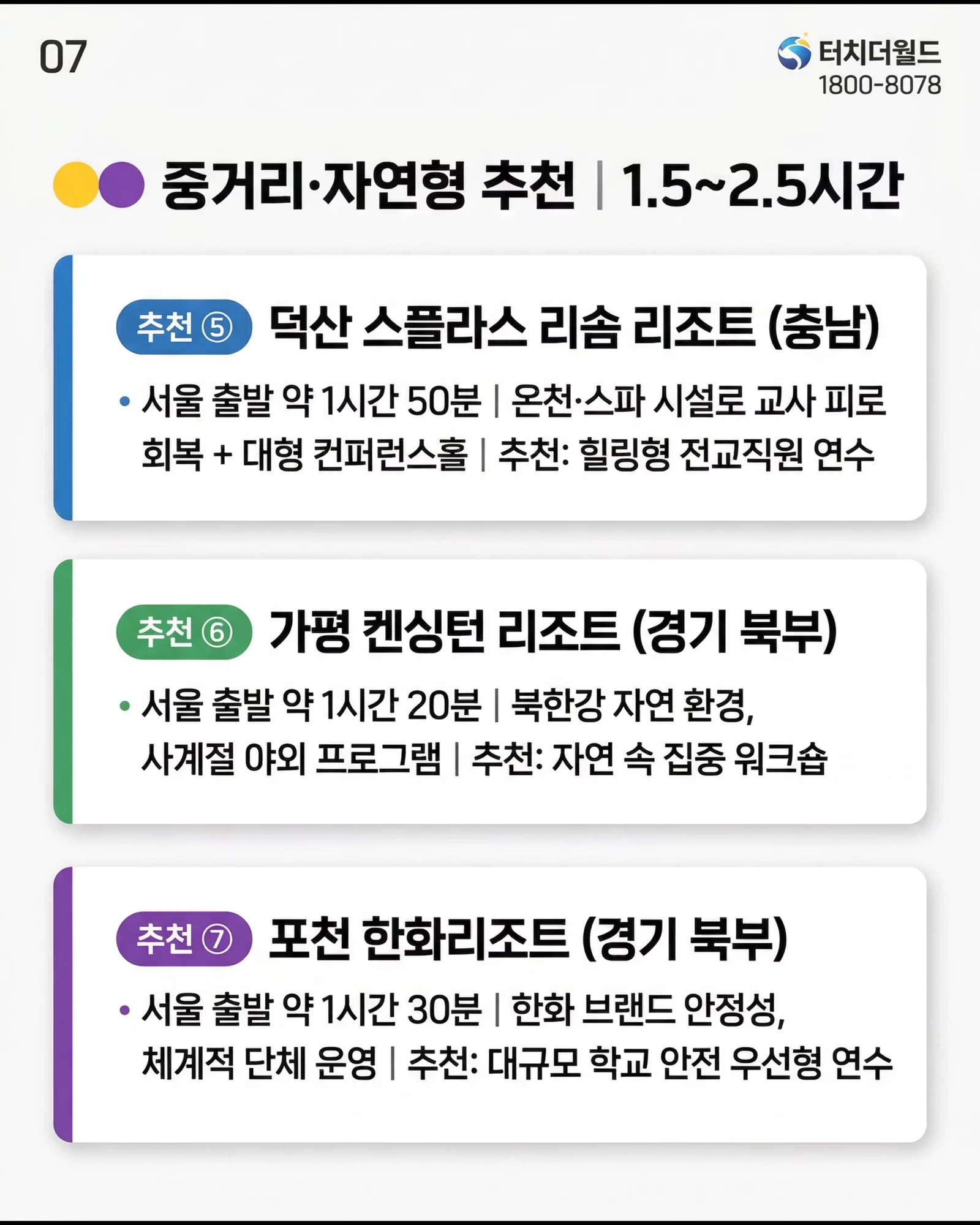 2026 서울·경기 교직원 연수 최적 숙소 7선 7/10
