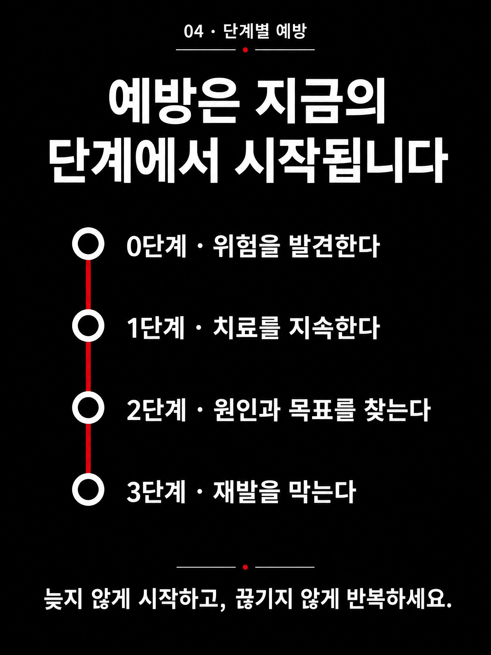 뇌가 멈추기 전에 — 뇌졸중 예방, 오늘의 선택 5/10