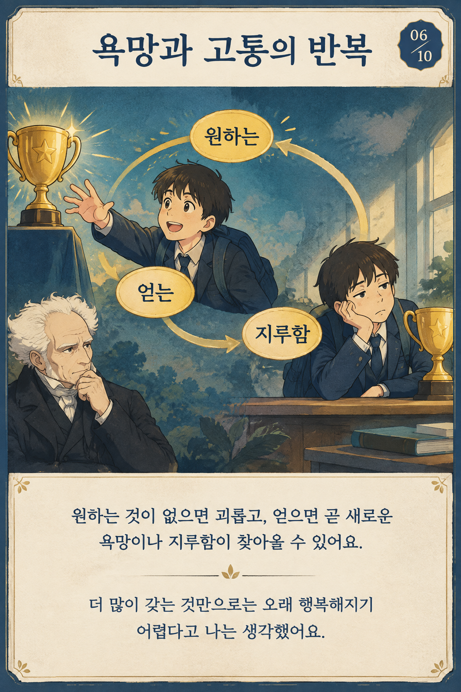 중3 학생을 위한 쇼펜하우어 자서전 — 내 삶과 생각을 내가 직접 들려준다면 6/10