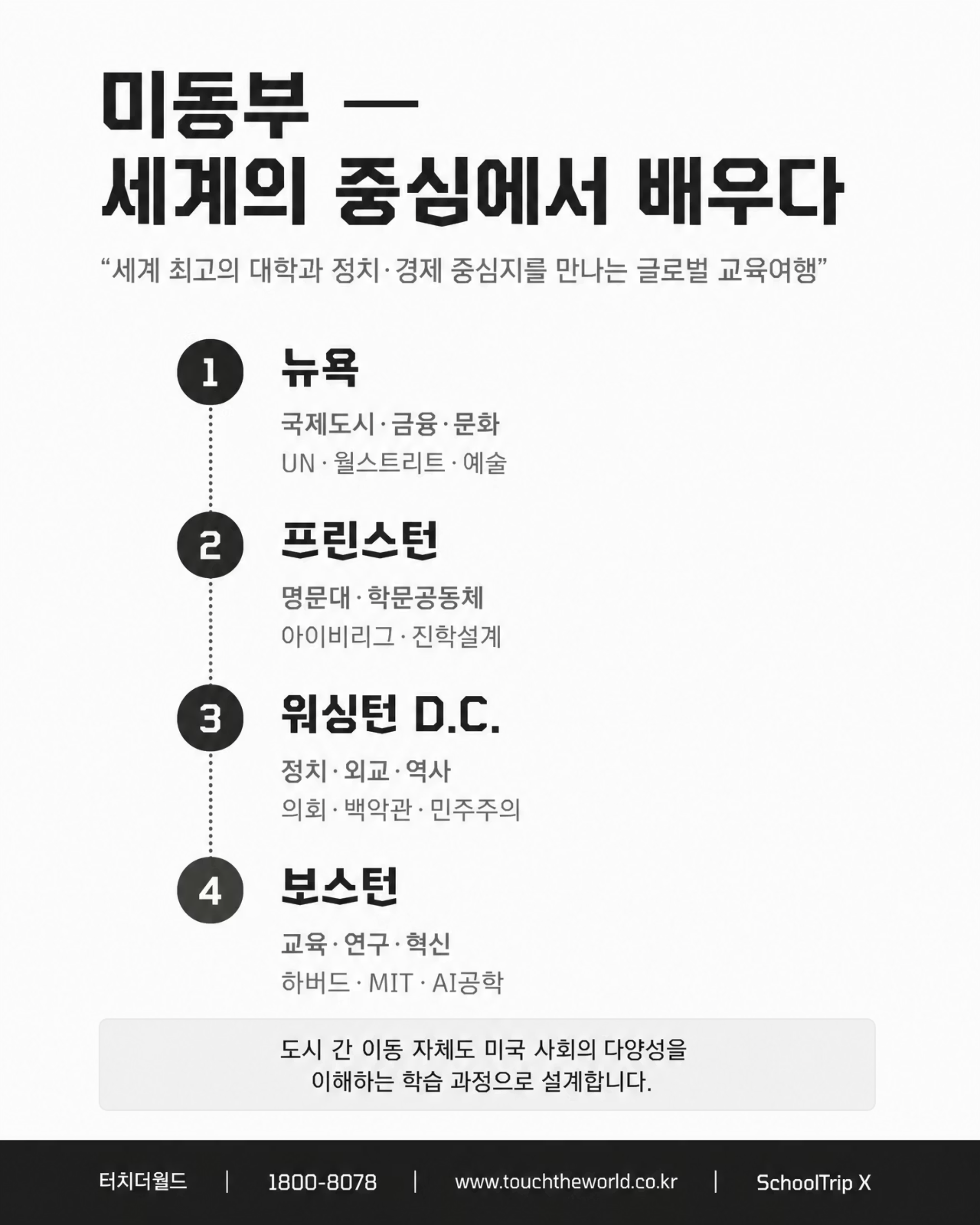 AI 빅테크와 혁신교육의 본고장 미국을 가다 — 2026/27 미국 교육여행 3/10