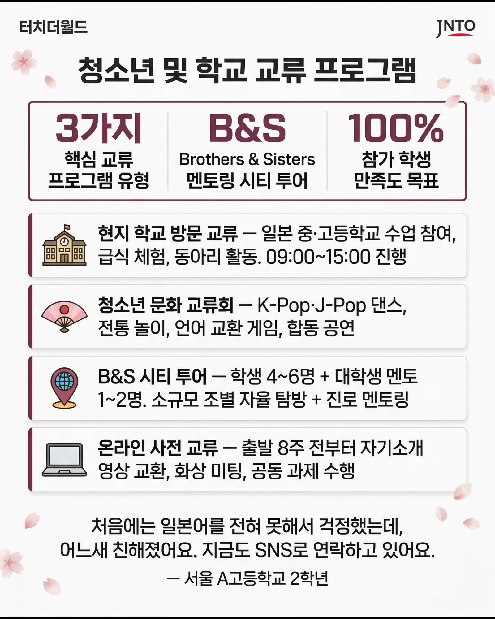 2026 일본 에듀트립 교육여행 제안서 8/16