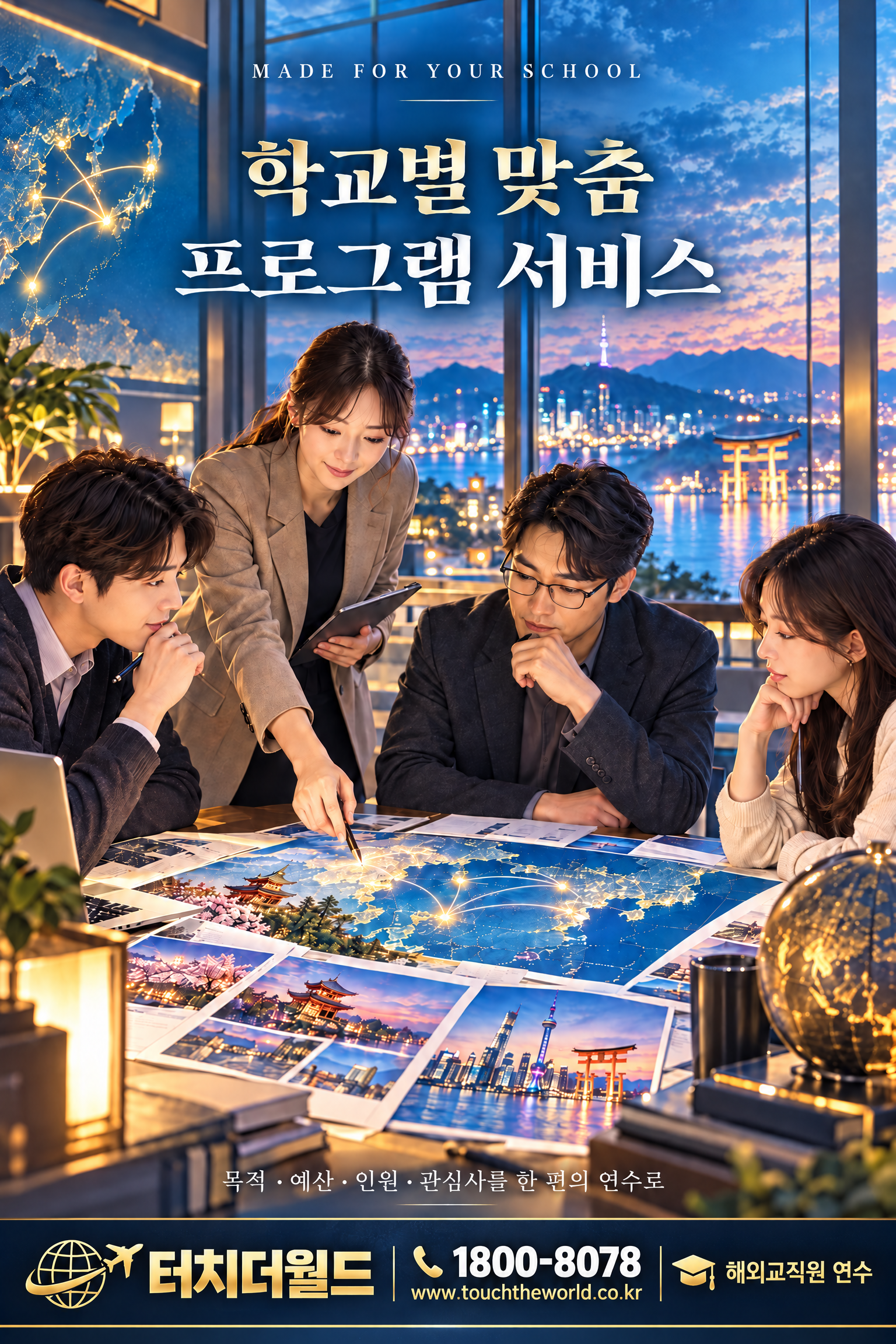 2026/27 제주도 비용으로 떠나는 해외 교직원 연수 — 히로시마·후쿠오카·칭다오 2/7