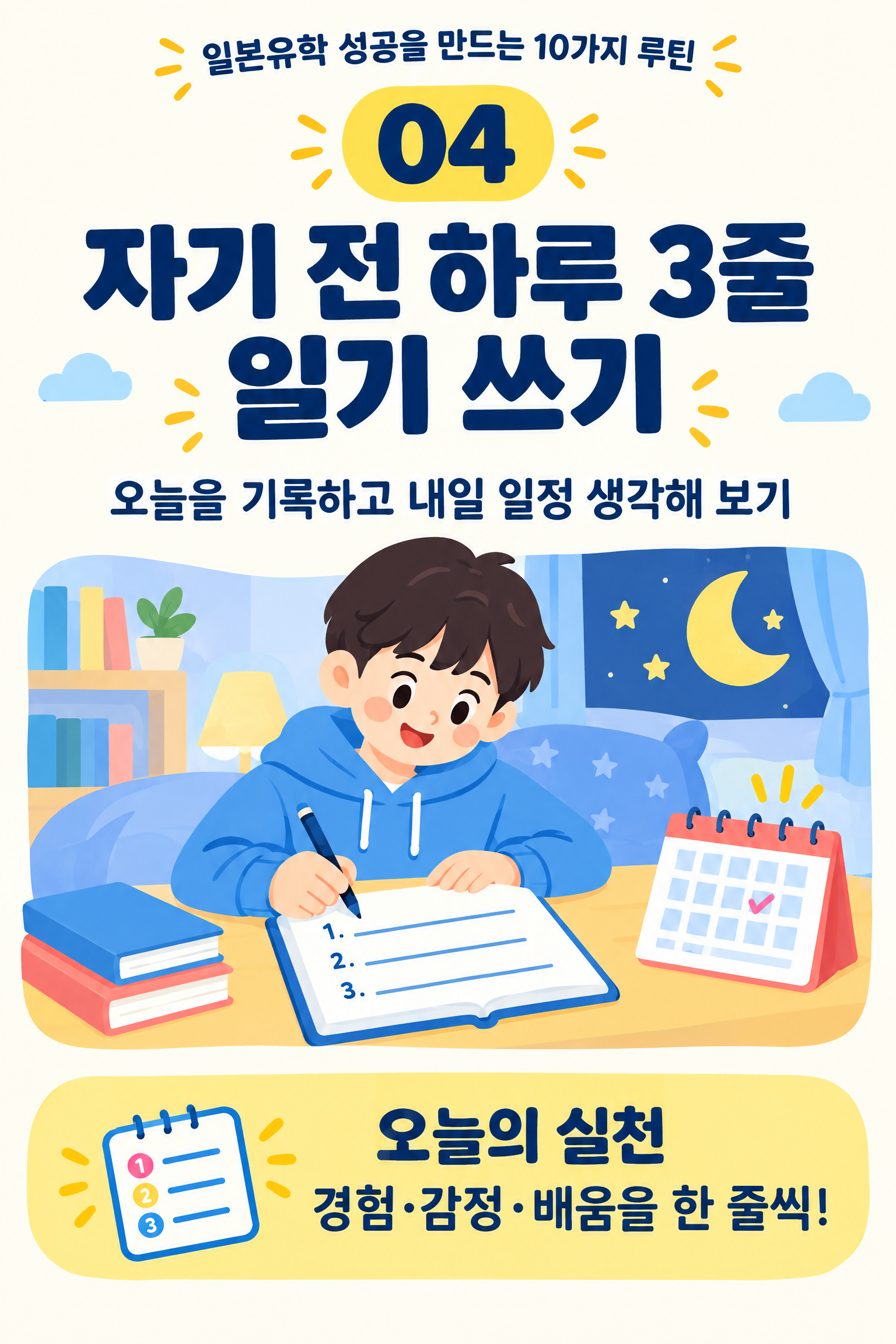 2026 일본 유학 성공 루틴 — 작은 습관이 큰 성장을 만듭니다 5/11