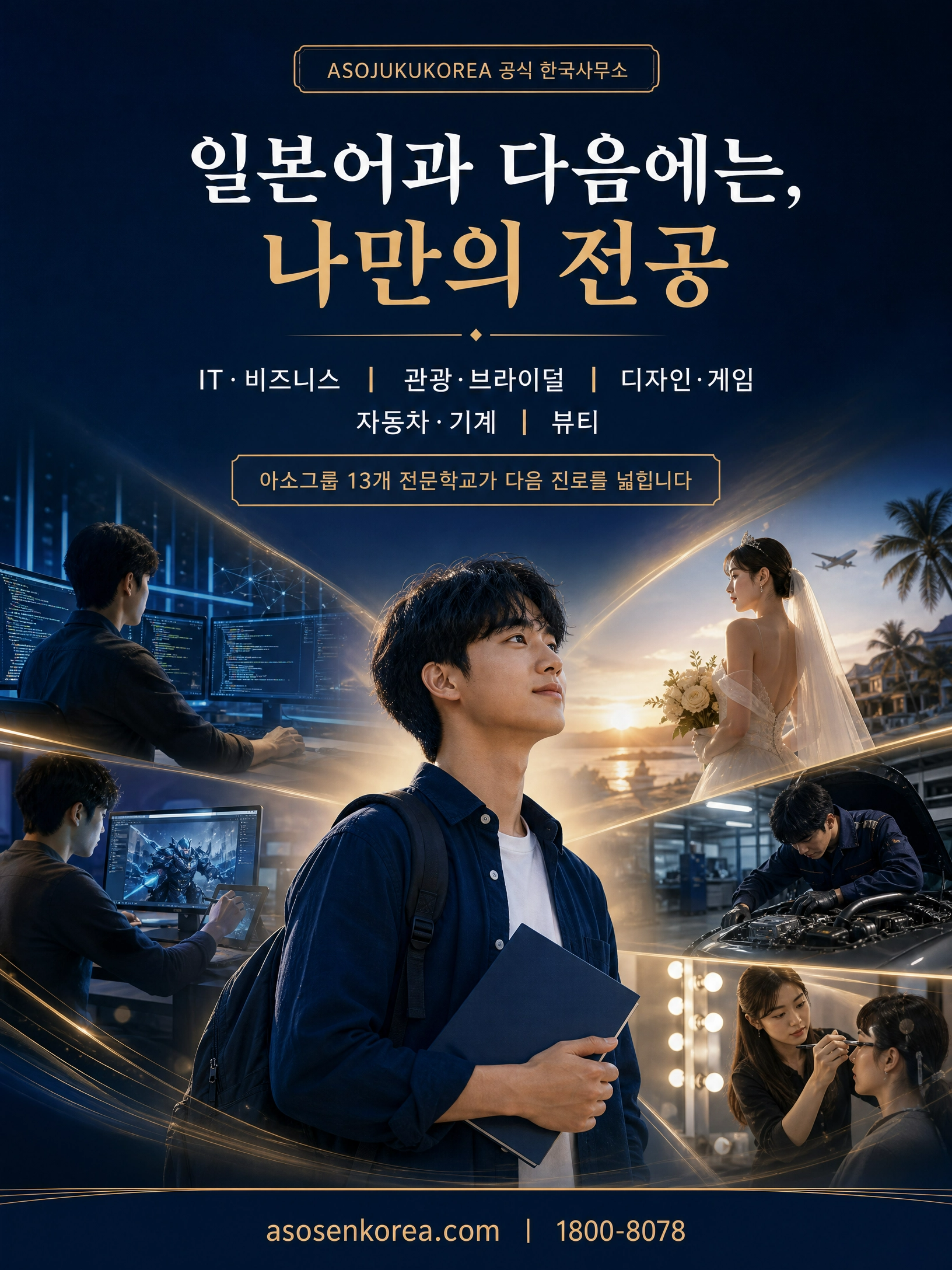 일본 유학의 첫 단추, 아소전문학교그룹 일본어과에서 시작하세요 6/8