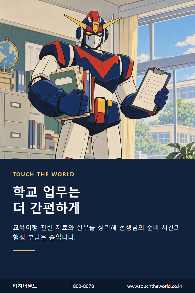 학교 선생님 업무 지원 가이드 — 교육여행 준비부터 진로·지자체 지원사업까지 3/10