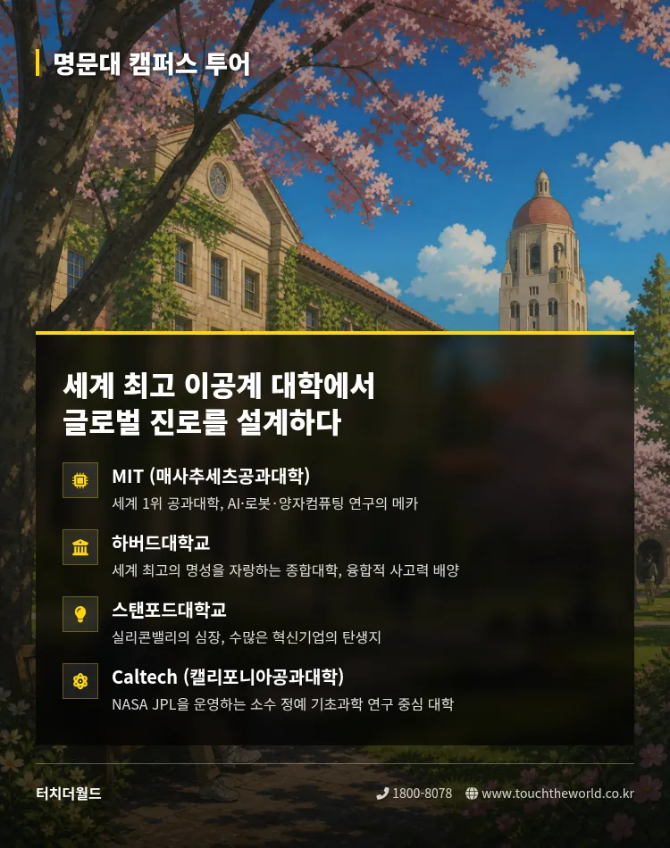 [2026 과학고 특화] 과학고등학교를 위한 미국 STEM 교육여행 — NASA·MIT·실리콘밸리 7/10