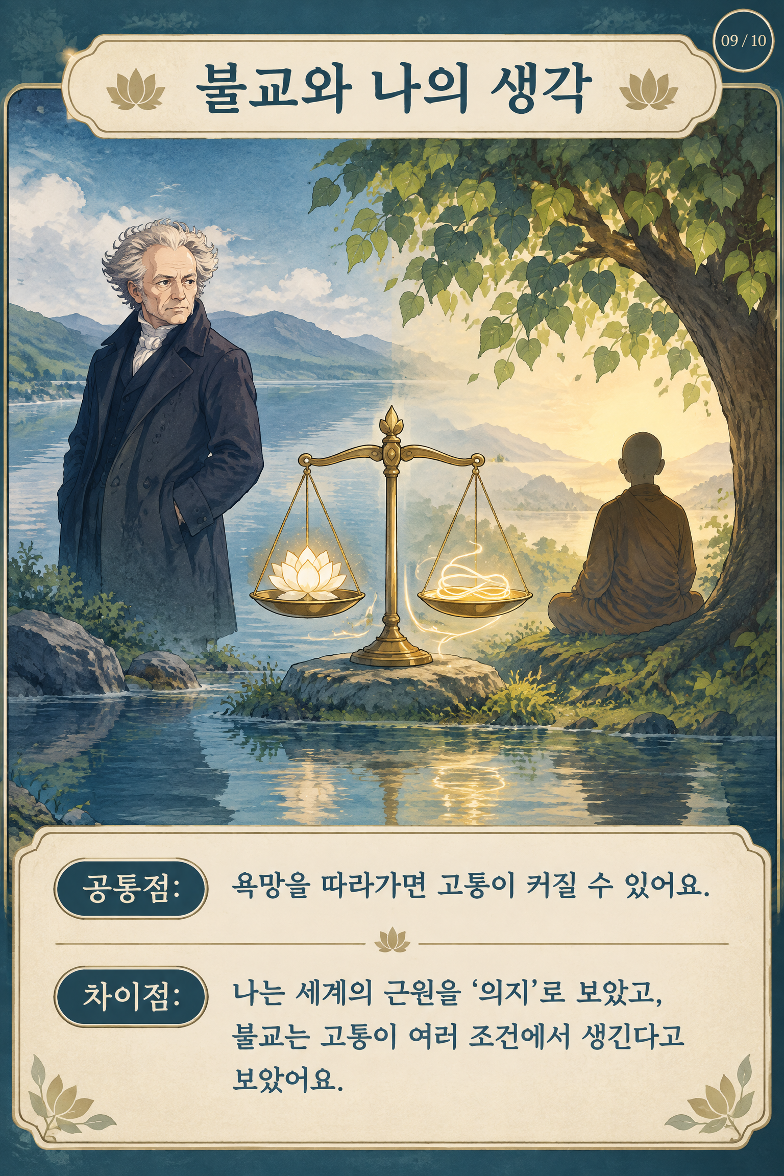 중3 학생을 위한 쇼펜하우어 자서전 — 내 삶과 생각을 내가 직접 들려준다면 9/10