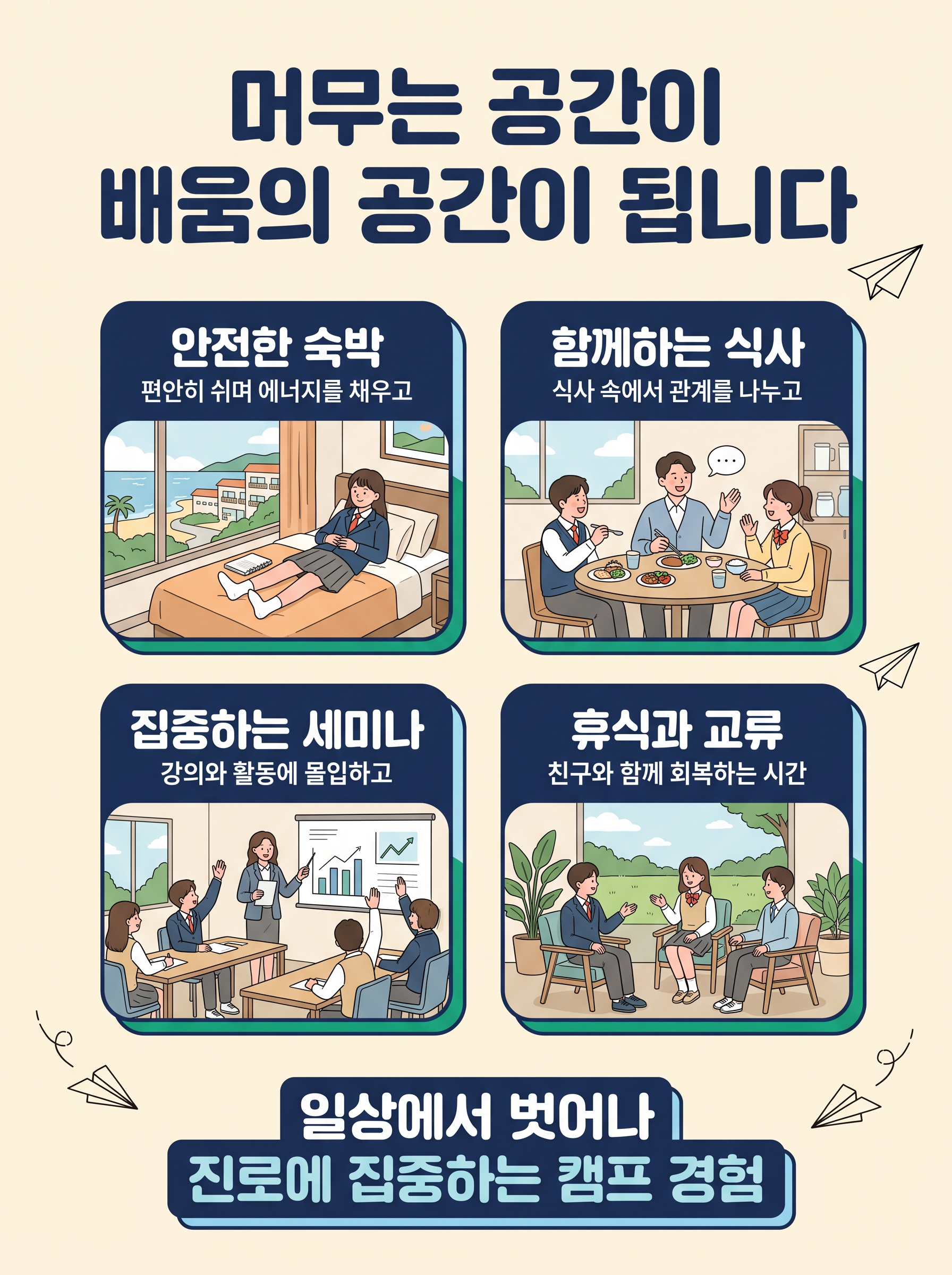 2026/27 특성화고 취업 두드림 캠프 — 꿈을 발견하고 미래를 준비하는 몰입형 진로 캠프 4/10