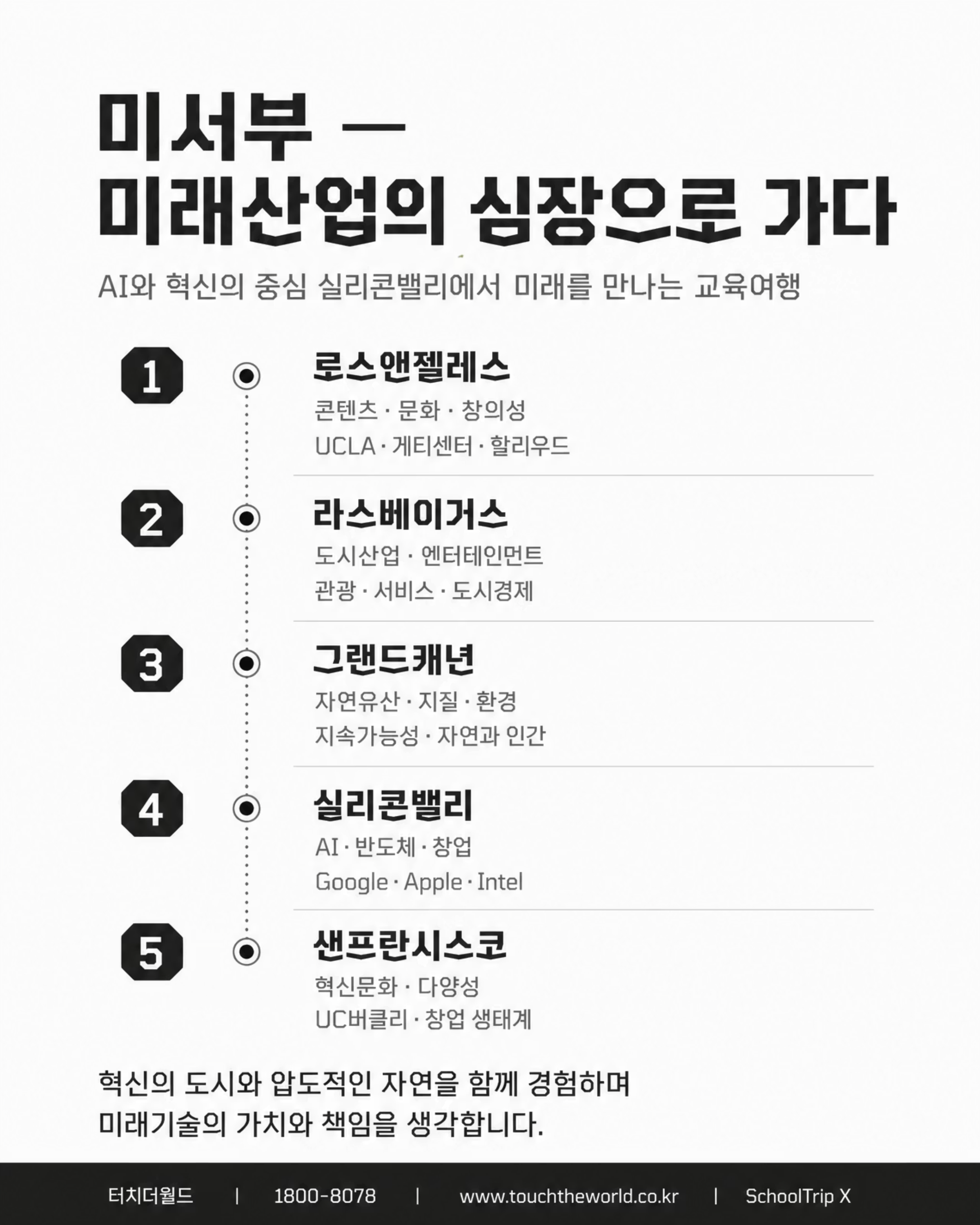 AI 빅테크와 혁신교육의 본고장 미국을 가다 — 2026/27 미국 교육여행 6/10