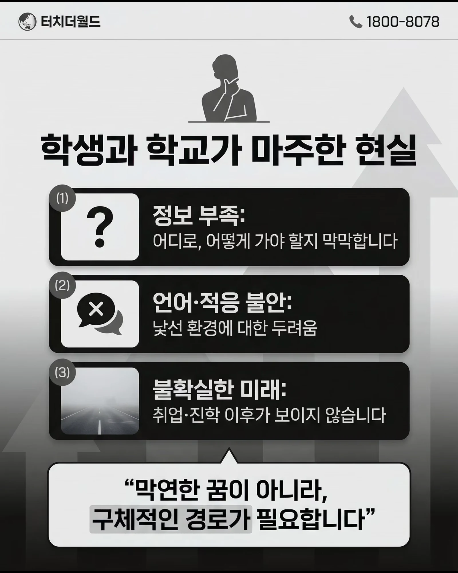 터치더월드 해외취업·유학 프로그램 3/10