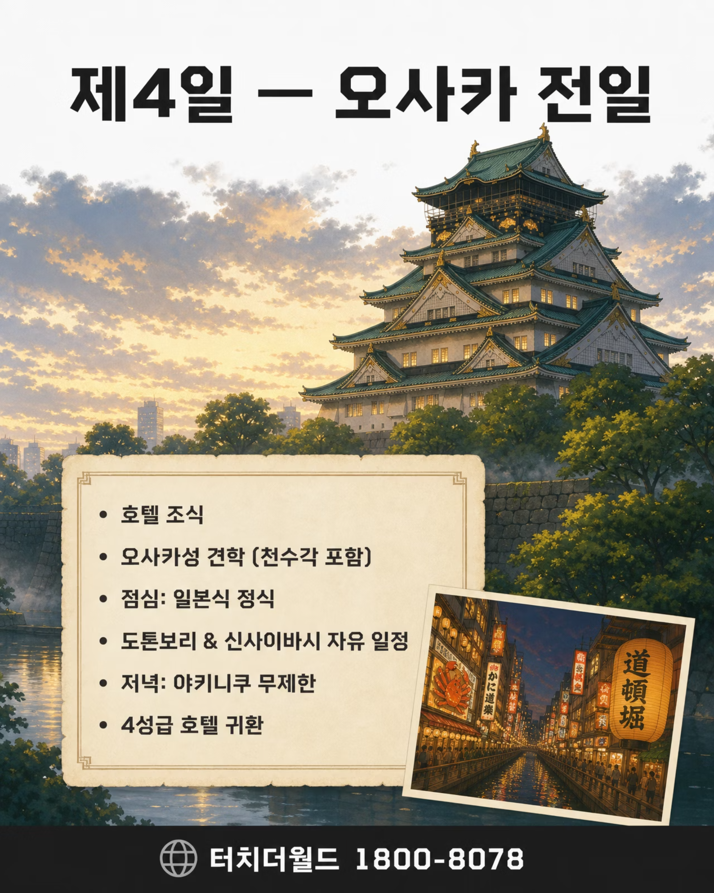 2026학년도 일본 수학여행 — 오사카·나라·교토 5일 추천 프로그램 6/8