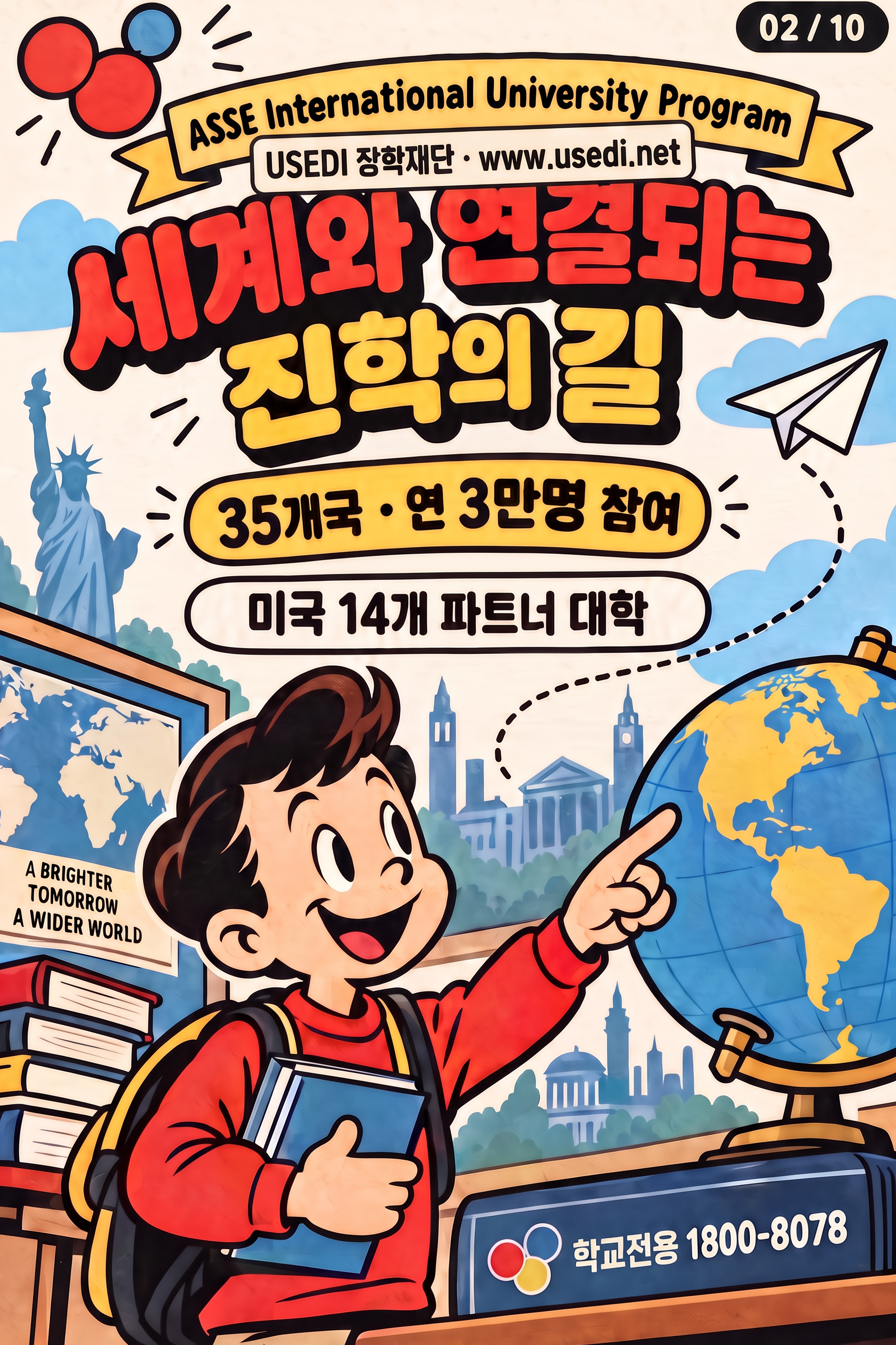 2026 특성화고 미국대학 진학 프로그램 — USEDI 장학재단과 함께하는 글로벌 진학의 길 2/10