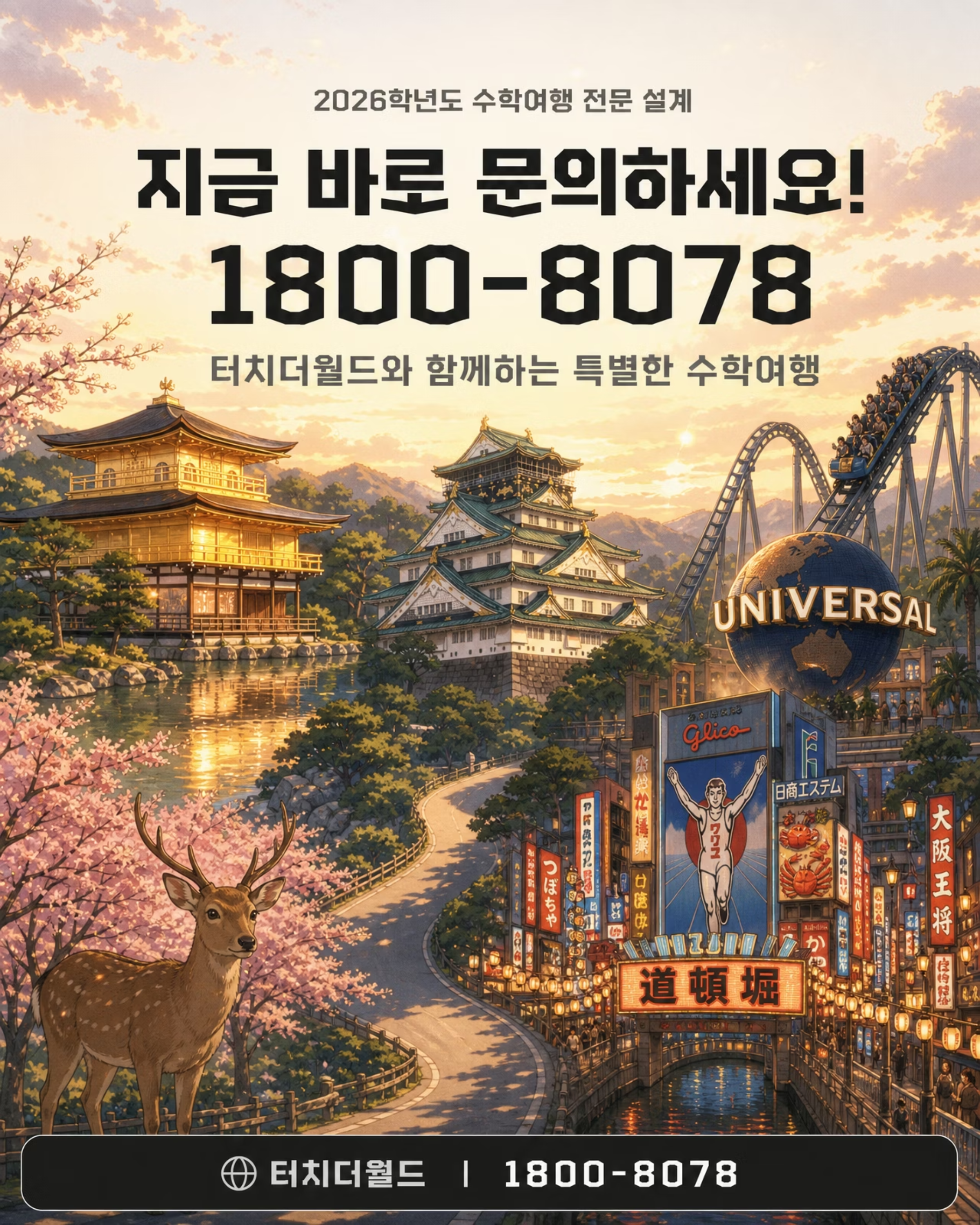 2026학년도 일본 수학여행 — 오사카·나라·교토 5일 추천 프로그램 8/8